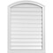 Ekena Millwork Arch Top Surface Mount PVC Gable Vent w/ 2"W x 2"P Brickmould Sill Frame, 26"W x 34"H GVPAR26X3403SN - alternate 1